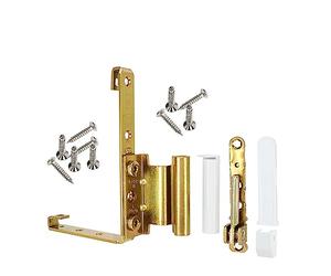 WOMELF Cerniera for porta finestra a battente in plastica for balcone Accessori for cerniere angolari scorrevoli interne ed esterne (Color : 17MM-02)