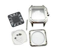 WOMELF Men's Watch Assembly Kit 38mm Stainless Steel Waterproof Case Dial Compatible For NH35 And NH36 Movement (Color : 1)