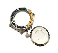 WOMELF Modifica della cassa dell'orologio da 42 mm, cassa in acciaio inossidabile fai da te da uomo, compatibile con movimenti NH35A/NH36A (Color : NO.14)