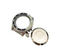 WOMELF Modifica della cassa dell'orologio da 42 mm, cassa in acciaio inossidabile fai da te da uomo, compatibile con movimenti NH35A/NH36A (Color : NO.4)