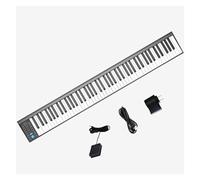 WOMELF Pianoforte elettronico Digitale Portatile Intelligente a 88 Tasti con 129 Toni 128 ritmi e 30 brani Demo Pianoforte Elettronico per Principianti