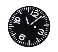 WOMELF Quadrante dell'orologio stile pilota classico da 29 mm con quadrante e lancette con numeri arabi compatibili con il movimento automatico NH35 NH36 (Color : Dial hands I, Size : For NH35 NH36