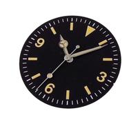 WOMELF Quadrante dell'orologio stile pilota classico da 29 mm con quadrante e lancette con numeri arabi compatibili con il movimento automatico NH35 NH36 (Color : Dial hands F, Size : For NH35 NH36
