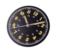 WOMELF Quadrante dell'orologio stile pilota classico da 29 mm con quadrante e lancette con numeri arabi compatibili con il movimento automatico NH35 NH36 (Color : Dial hands A, Size : For NH35 NH36
