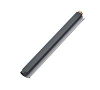 WOMELF Tubo di prolunga quadrato da 40 cm for rubinetto doccia Tubo di estensione extra Tubi di estensione interfaccia universale di colore bianco nero (Size : Black-40CM)