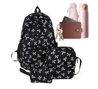 Women Backpack - Bowknot Stylish Bag | Lightweight, Spacious, And Cute Backpack For Women, Perfect For Travel, Work, School, Weekend Trips, Commuting, And Leisure Activities, nero, Consulte la
