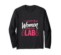 Women Belong The Lab Maglia a Manica