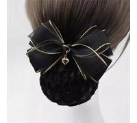 Women Bun Net Women's Bow Plate Hair Net Hair Accessories