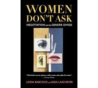 Linda Babcock Sara Laschever Women Don't Ask (Copertina rigida)