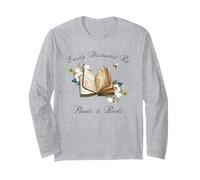Women Easily Distracted by Plants And Books Maglia a Manica