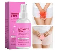 Women Intimate Skin Cleansing Spray, Personal Cleansing Mist, 1,61 x 1,61 x 4,96 Inches Gentle & Refreshing Formula, Removal Spray for Private Care and Odor Extraction, Convenient as Daily Use