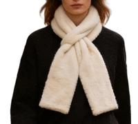 Women Neck Scarf Wrap - Pull Through Collar Style, Functional Storage Pocket Accessory, Thermal Comfort Layer | Practical Cold Weather Outfit Addition for Outdoor Travel, Beach, Seasonal Styling