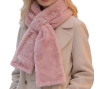 Women Neck Scarf Wrap - Pull Through Collar Style, Functional Storage Pocket Accessory, Thermal Comfort Layer | Practical Cold Weather Outfit Addition for Outdoor Travel, Beach, Seasonal Styling