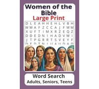 Women of the Bible Large Print Word Search 6 x 9: 495 Unique Women in the Bible Word Search Puzzles - Fun, Educational & Faith-Based Activity for All Ages Brain Game