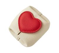 Women Purse - 8 x 8 x 3,5 cm Cuore Coin Purse | Mini Wallet, Artificial Leather Heart-Shaped Pocket Size Storage Wallet, Cute Mini Change Pursse For Keys, Lipsticks, Cards, Gift For Mother, Girlfriend