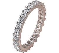 Women Ring Charming Artistic Faux Crystal Jewelry Ring For Engagement Nice processing