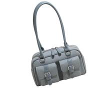 Women’s PU Leather Underarm Bag Oversized Vintage Shoulder Bag with Comfortable Strap Practical Everyday Handbag Work Office Daily Use