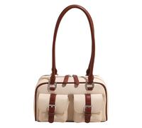 Women’s PU Leather Underarm Bag Oversized Vintage Shoulder Bag with Comfortable Strap Practical Everyday Handbag Work Office Daily Use