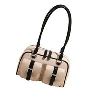 Women’s PU Leather Underarm Bag Oversized Vintage Shoulder Bag with Comfortable Strap Practical Everyday Handbag Work Office Daily Use