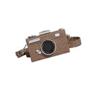 Women’s Vintage Inspired Camera Purse PU Leather Construction Storage Organization Ergonomic Adjustable Crossbody Strap Women Bag