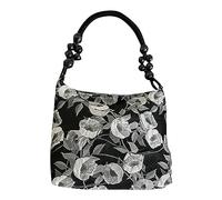 Women Shoulder Bag Fashion New Pattern Vintage Simple Canvas Large Capacity Practical Strap