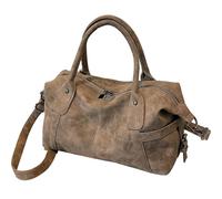 Women Shoulder Bag, Workout Chest Pack, Vintage Sling, Multipocket Organizer with Large Capacity for Gym, Travel, Commuting, Yoga, Leisure, 14.17x5.91x7.87 Inches