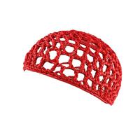 Women Shower Caps Hair Nets cap,Sleeping Hairnet Snoods Wrap Bonnets Elastic Mesh Crochet Snoods for Women Long Straight Curl Wig Head Protector Wrapping Crochet Wave Cook Hats