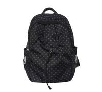 Women Soft Nylon Preppy Knapsack With Multi-Compartment Lightweight Campus | Polka Dot Backpack For Women Double Zipper Lightweight Campus Schoolbag Multi-Compartment Rucksack
