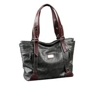 Women Tote Handbags, Retro Soft Leather Hobo Purses, Fashion Crossbody Large Shoulder Bags With Adjustable Strap, For School Work Travel Shopping, Gift For Girl (Green)