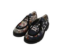 Women Vegan Black Loafers - Supper Design