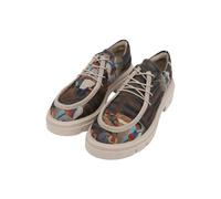 Women Vegan Brown Loafers - Family Time Design