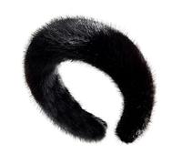 Women Warm Plush Hairband, Artificial Mink Design, Soft and Trendy, Versatile Headband for Indoor or Outdoor Use, Stylish Headwear Perfect for Dating, Gatherings, Events