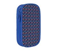 WOmeng Astuccio pratico per matite con stampa di cielo stellato, universo, spazio, materiale scolastico, penne, matite, accessori artistici, varie occasioni, Blu, Taglia unica, Con tasca per il