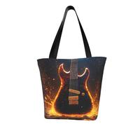 WOmeng Chitarra elettrica Stampa Estate Versatile Carry Borsa a tracolla Borsa da viaggio Beach Uso quotidiano Ampio Storage