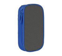 WOmeng Classico film Clapboard stampa nera pratico astuccio scuola forniture penne matite accessori artistici varie occasioni, Blu, Taglia unica, Con tasca per il