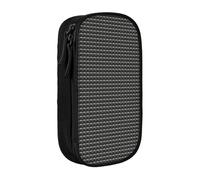 WOmeng Classico film Clapboard stampa nera pratico astuccio scuola forniture penne matite accessori artistici varie occasioni, Nero , Taglia unica, Con tasca per il