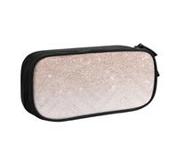 WOmeng Glitter Pretty Pattern Stampa Matita Cancelleria Borsa Scuola College Ufficio Pouch Penne Pastelli Arte Scuola Forniture, Nero , Taglia unica, Set di zaini per la scuola