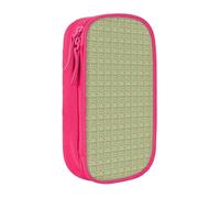 WOmeng Pratico astuccio con stampa di porcellini d'India, articoli scolastici, penne, matite, accessori artistici per varie occasioni, rosa, Taglia unica, Con tasca per il