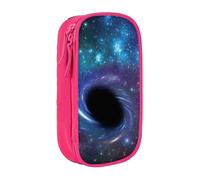 WOmeng Pratico astuccio per matite con stampa galassia per la scuola, penne, matite, accessori artistici per varie occasioni, rosa, Taglia unica, Con tasca per il