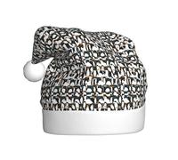 WOmeng Simpatico pinguino stampa animale adulto unisex cappello di Natale festivo berretto decorazione festa costume accessorio copricapo