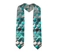 WOmeng Stampa a squame sirena, Angolo acuto, Taglia unica