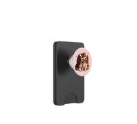 Womens 2 Puppies Two Tricolor Cavalier King Charles Spaniel PopSockets PopWallet per MagSafe