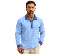 Women's 2026 Summer Linen V Neck Roll-Up 3/4 Sleeve Loose Button Down Blouse with Lapel for Beach And Casual Wear