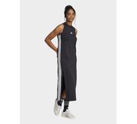 Womens adidas Abito Essentials 3-stripes Long Racerback - Nero, nero XS