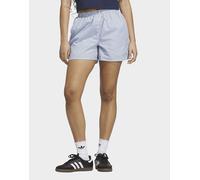 Womens adidas Boxer A Strisce - Blu, blu 2XS