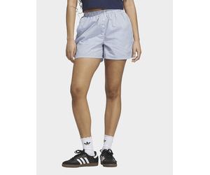 Womens adidas Boxer A Strisce - Blu, blu 2XS