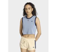 Womens adidas Canotta Heather - Blu, blu XL