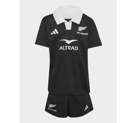 Womens adidas Divisa Mini All Blacks - Nero, nero 5-6Y