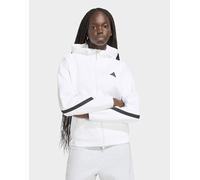 Womens adidas Felpa Con Cappuccio E Zip Integrale Z.n.e. Adidas - Bianco, bianco 2XS