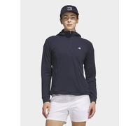 Womens adidas Felpa Con Cappuccio Ibrida Con Zip Da ¼ Ultimate365+ Course Control Giacca - Blu, blu XS